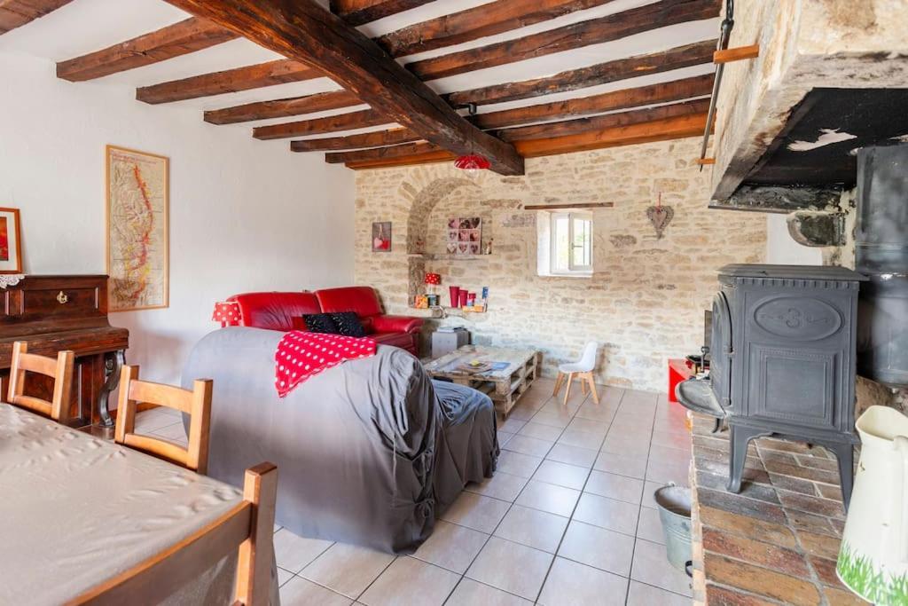 Maison de campagne au cœur de l'Auxois - Tivauche-le-Haut en Côte d'Or Corsaint Extérieur photo