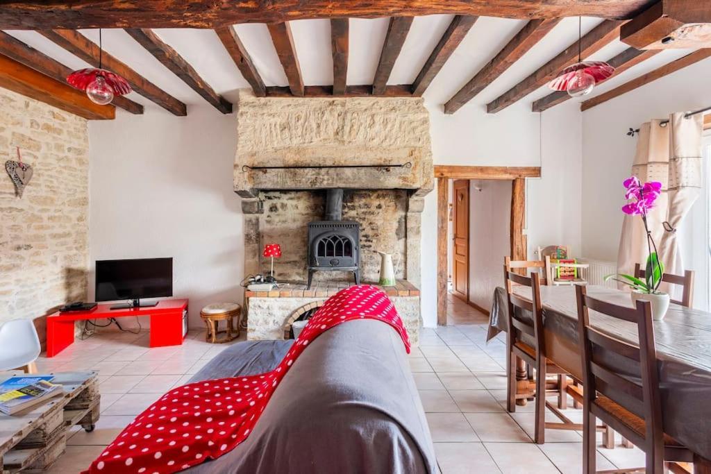 Maison de campagne au cœur de l'Auxois - Tivauche-le-Haut en Côte d'Or Corsaint Extérieur photo